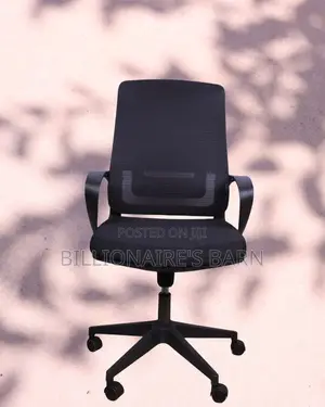 Ergonomic Black Ergonomic Mesh Office Chair | Scratch-Resistant Finish