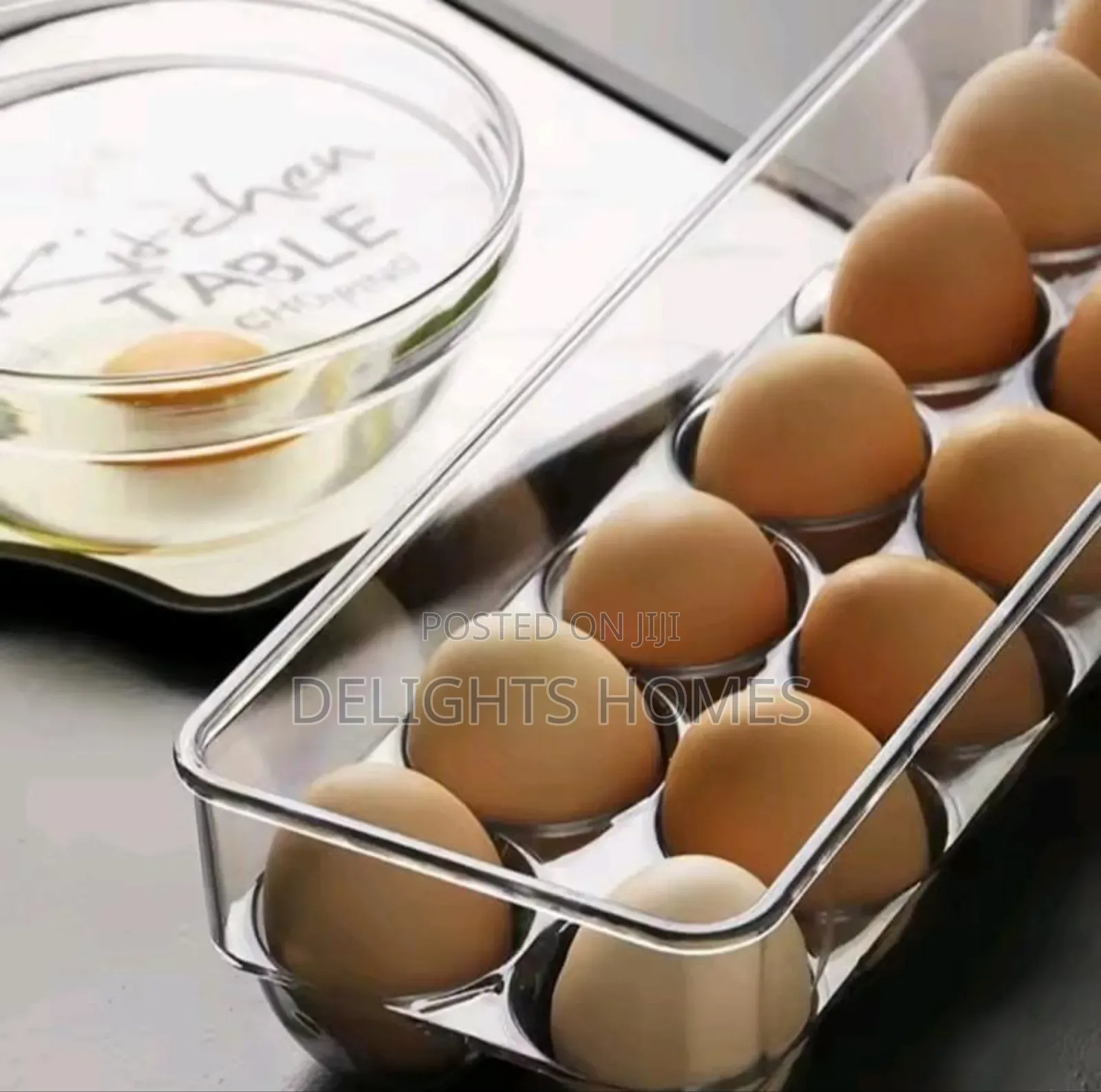 3 Layered Acrylic Egg Storage Tray-Alp