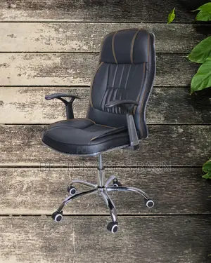 Durable Executive Leather Office Chair | Tilt Lock Mechanism