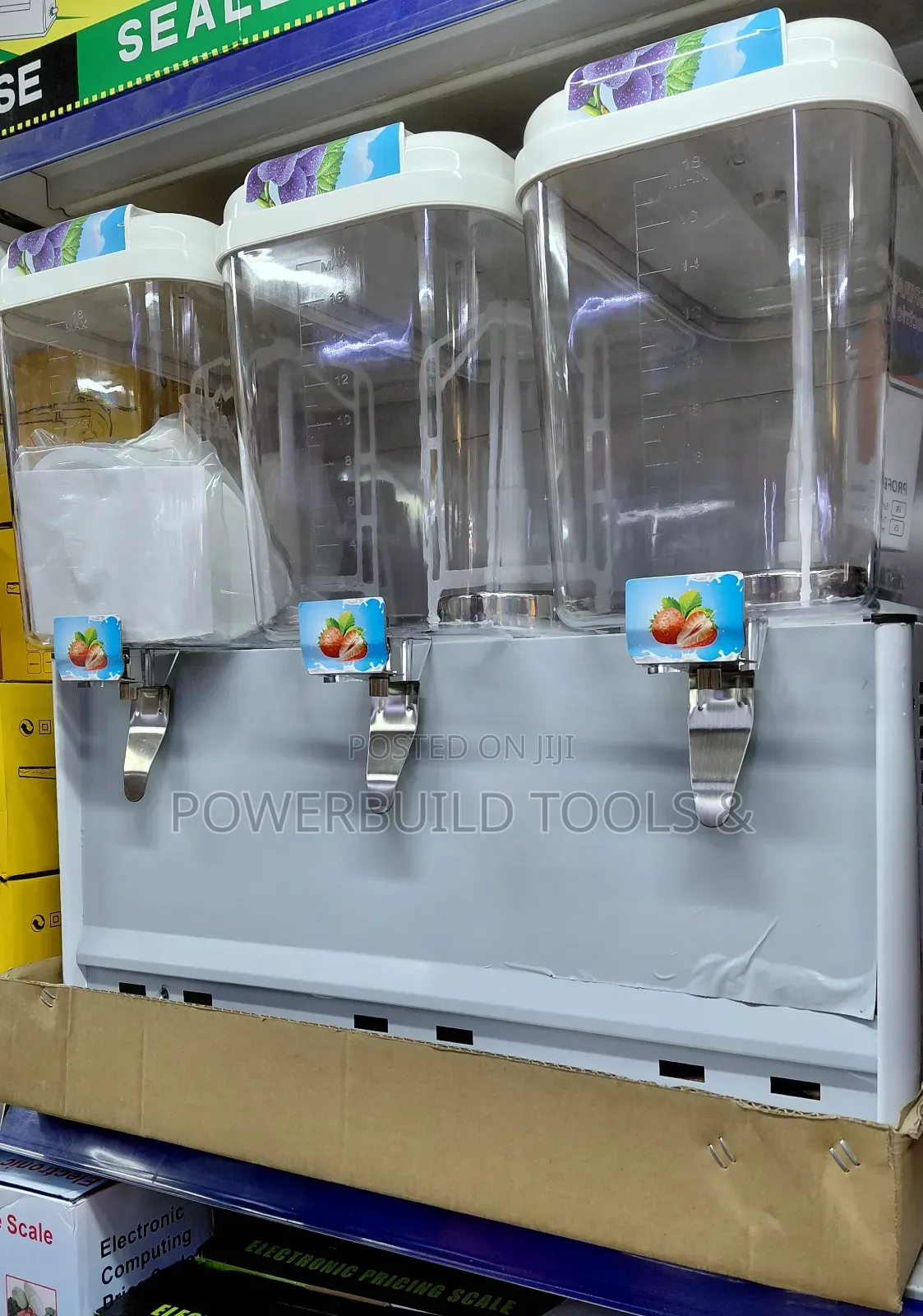 3 Column Juice Dispenser (54l) 18l ×3