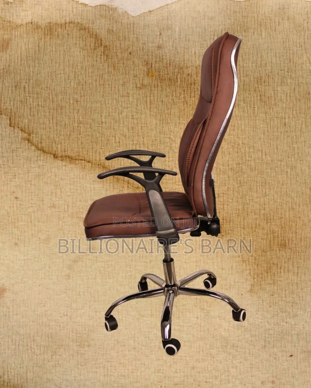 Ergonomic Executive Leather Chair (High-Back) — Only a Few Left
