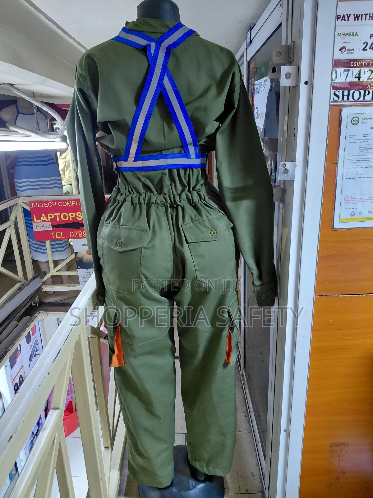 Blue Reflective Strap/ Reflective Strap For High Visibility
