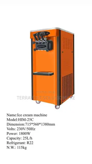25l 1800w Ice Cream Machine