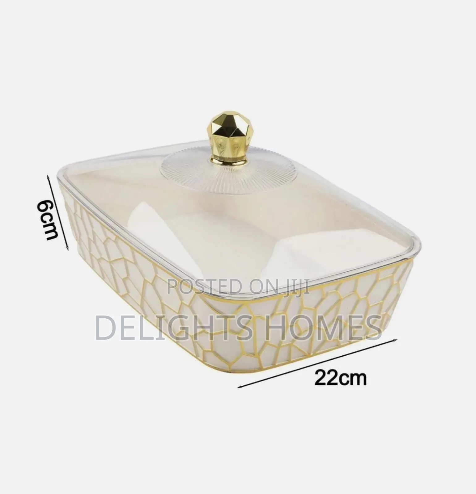 Transparent Fruit Serving Tray -Alp