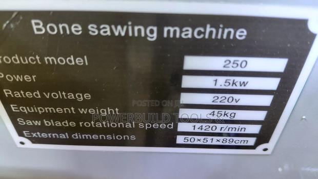 Bone Saw/Bone Cutter/Electric Meat Saw Jg-250 - thumbnail 4