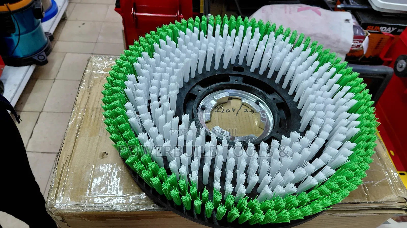 Floor Scrubber Brush For Both Hard And Soft Surface