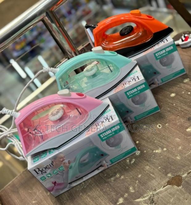 Roch Multicolored Heavy Duty Steam Iron Box - main view