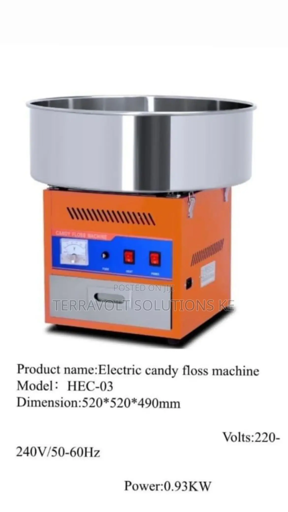 Electric Candy Floss Machine