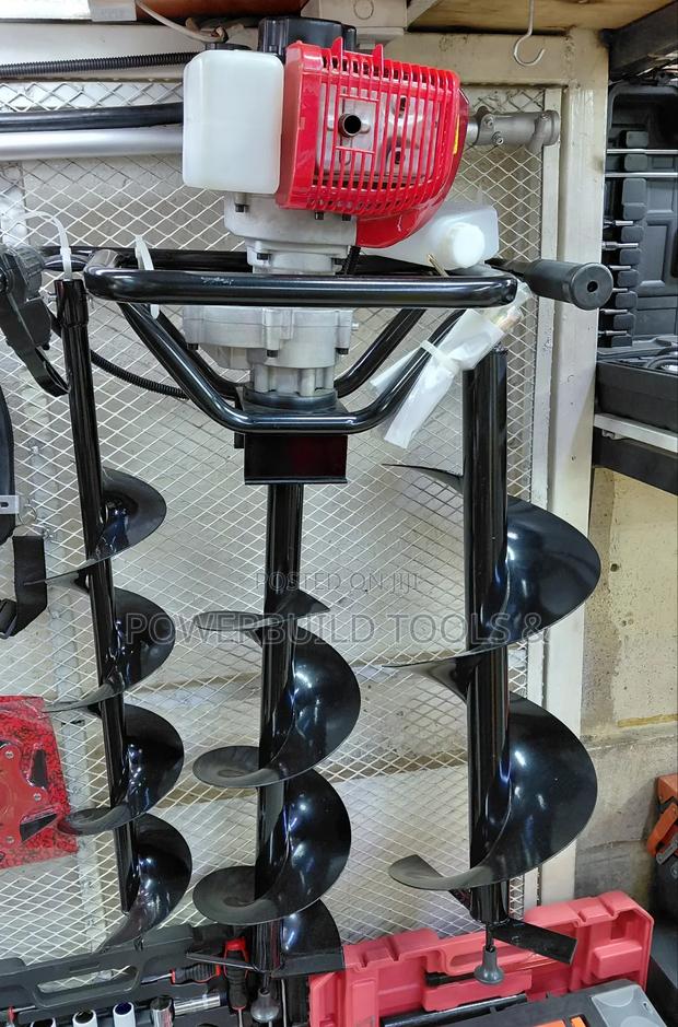 Pioneer 4 Stroke Earth Auger With 3 Drill Bits - thumbnail 2