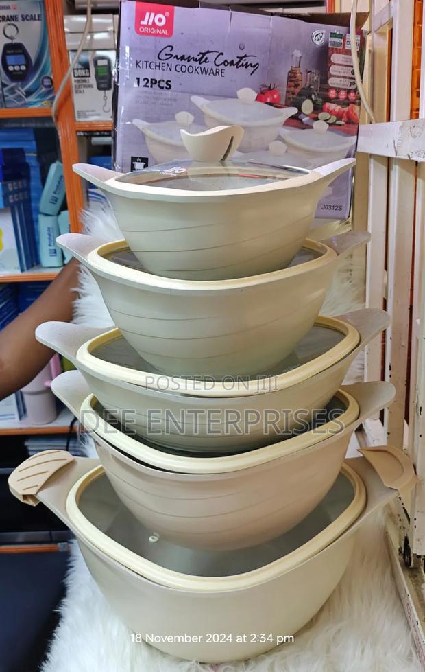 Granite 12pcs Cookware Set - main view