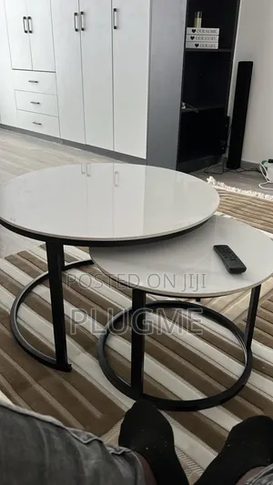 Luxury Pure Marble Top Nesting Coffee Tables