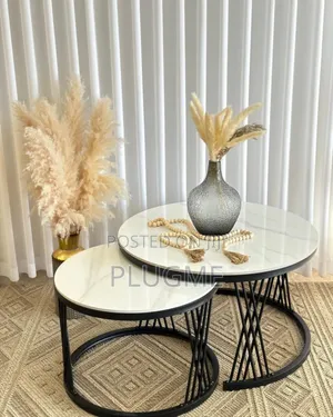 Modern Luxury 2in1 Marble Nesting Tables.