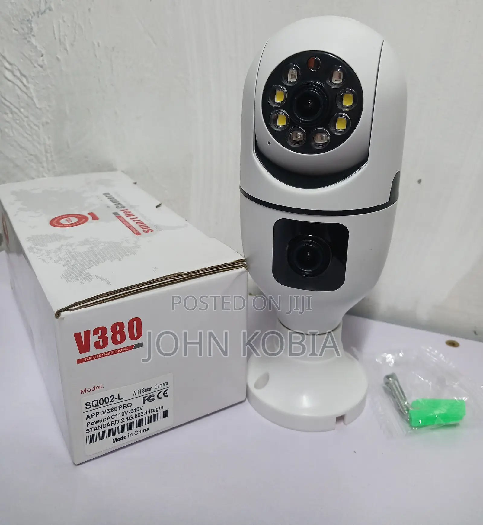 V380 Pro Wifi Smart Net Camera (Model: Sq002-L)