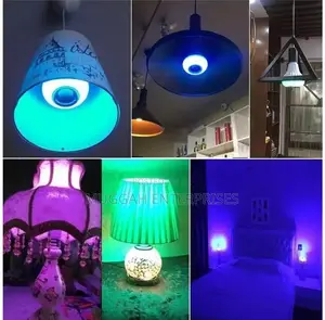 Music Smart Bulb Multicolour Bluetooth Remote Control