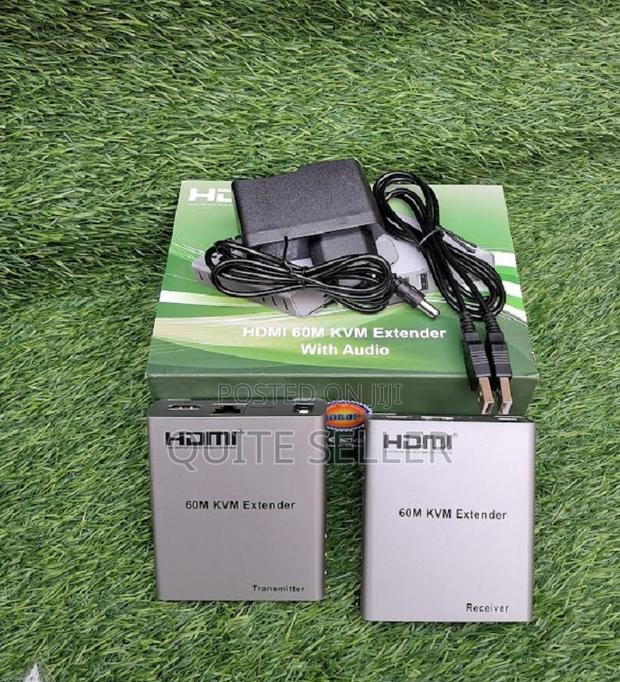 Hdmi Extender 60m KVM With at 30hz or Buttery-Smooth 1080p at 60hz