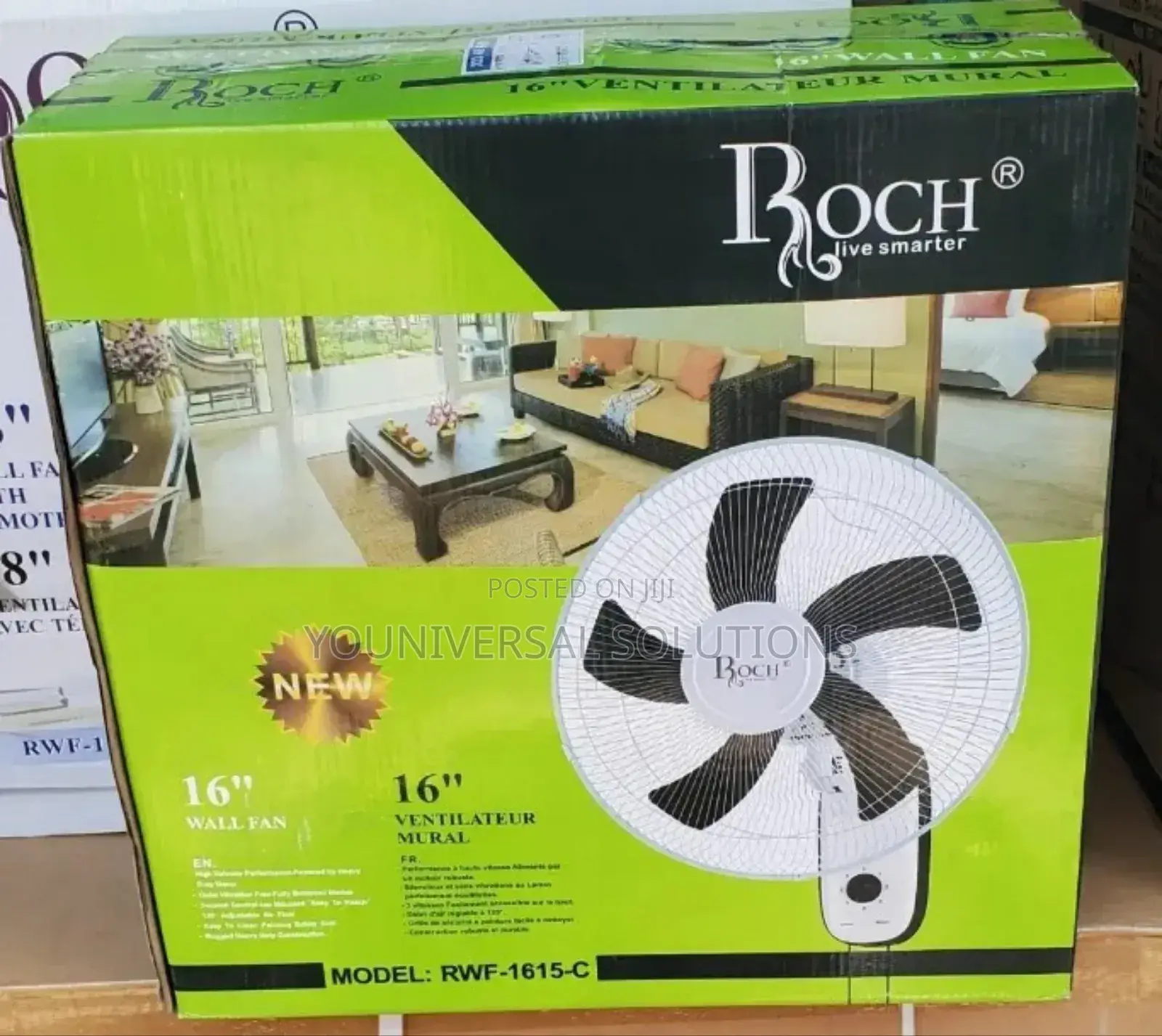 16" Wall Fan Roch