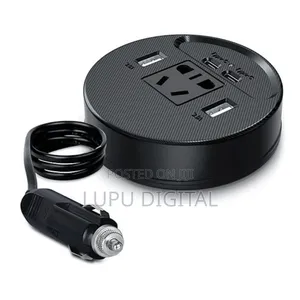 Inverter Dc 12v to 220v Converter With 2 Usb Type-C Ports 3.1a