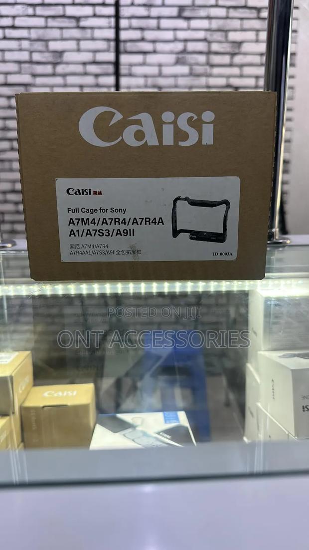 Caisi Full Cage for Sony A7m4, A7r4, A7r4a, A1, A7s3 A9ii Top Handle