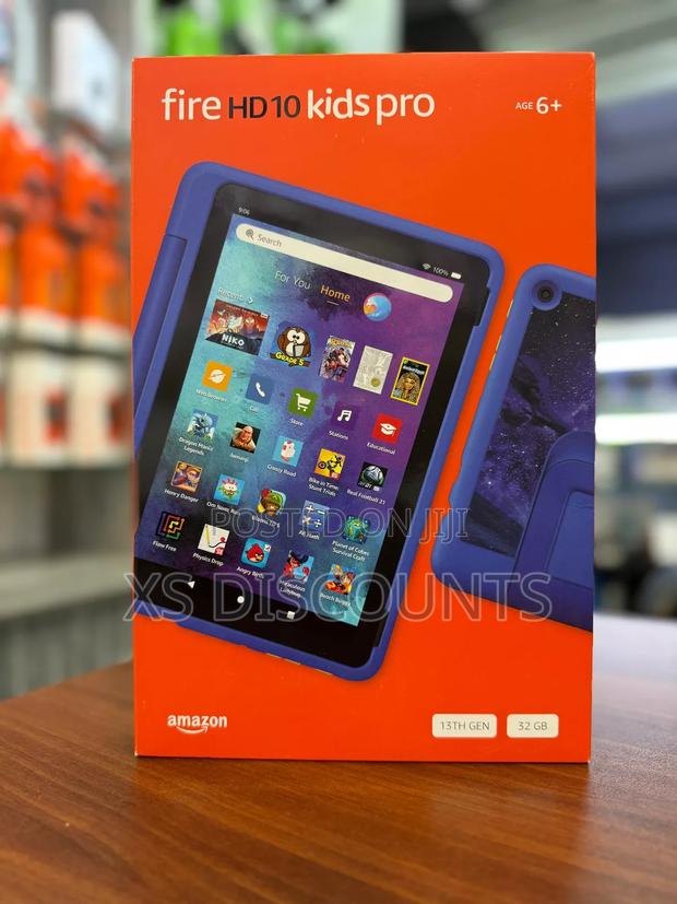 New Amazon Fire HD 10 Kids Pro 32 GB Blue - main view