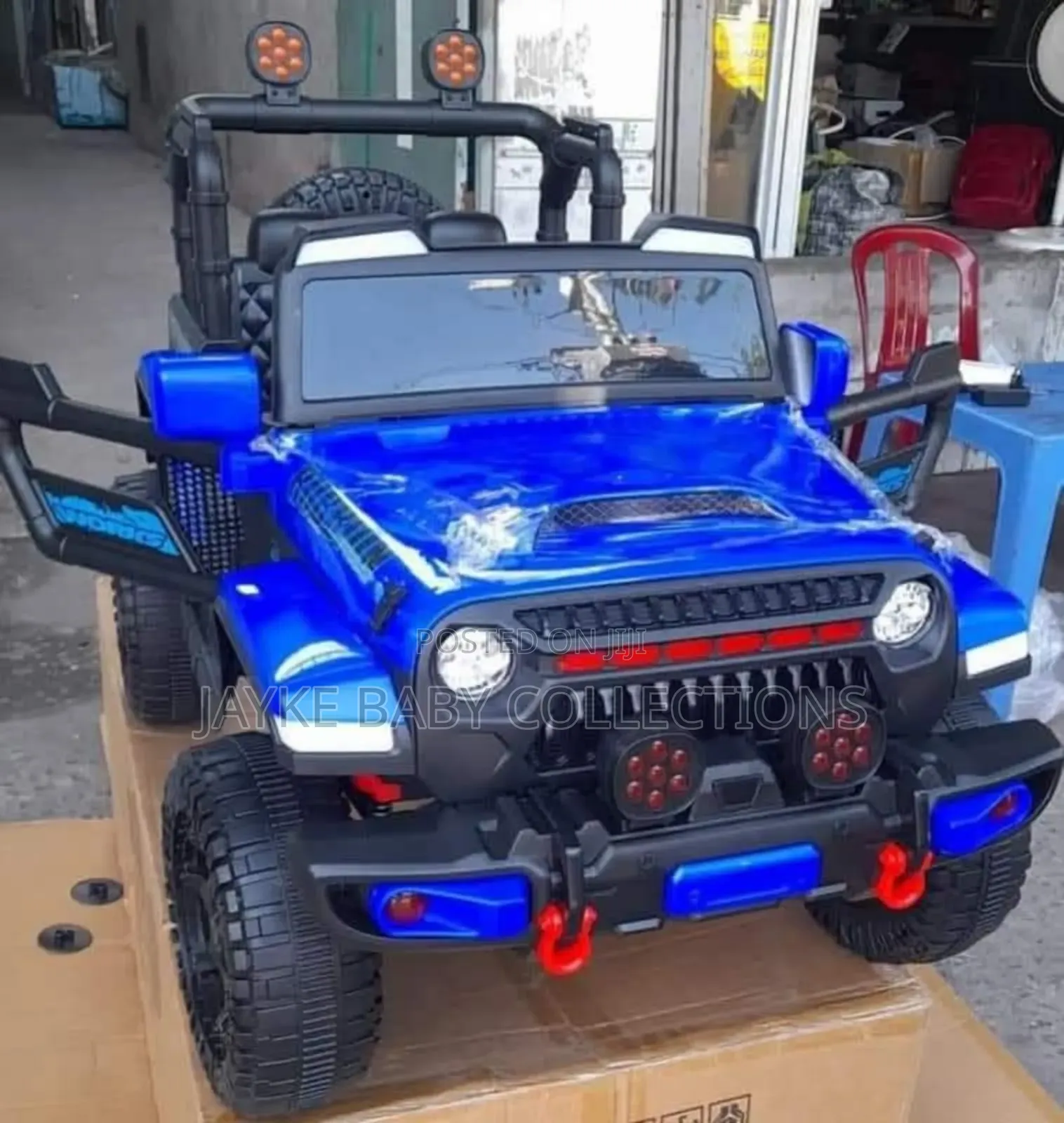 Kids 2-Seater Electric Ride-on Jeep With Remote