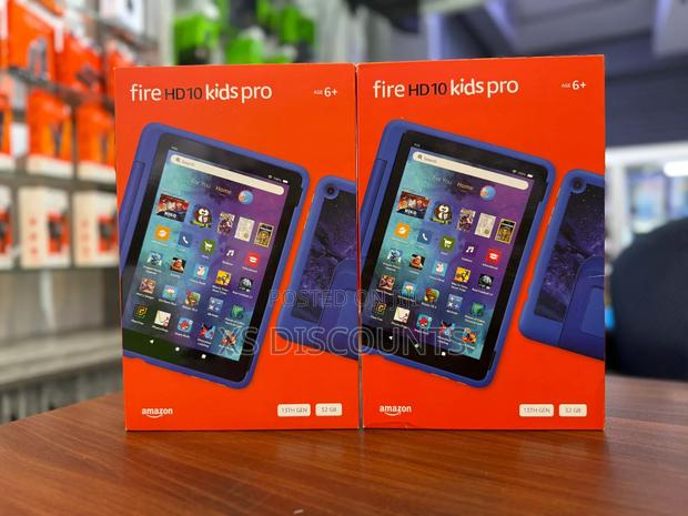 New Amazon Fire HD 10 Kids Pro 32 GB Blue - thumbnail 2