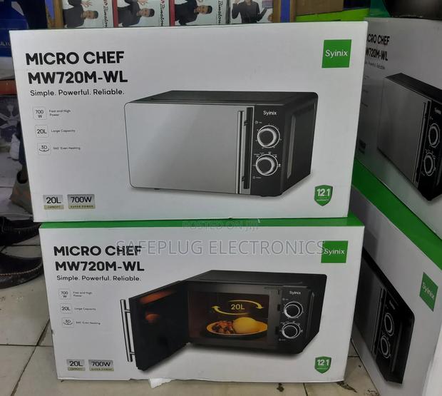 Syinix 20ltrs Microwave, 3600 Even Heating - 700w - main view
