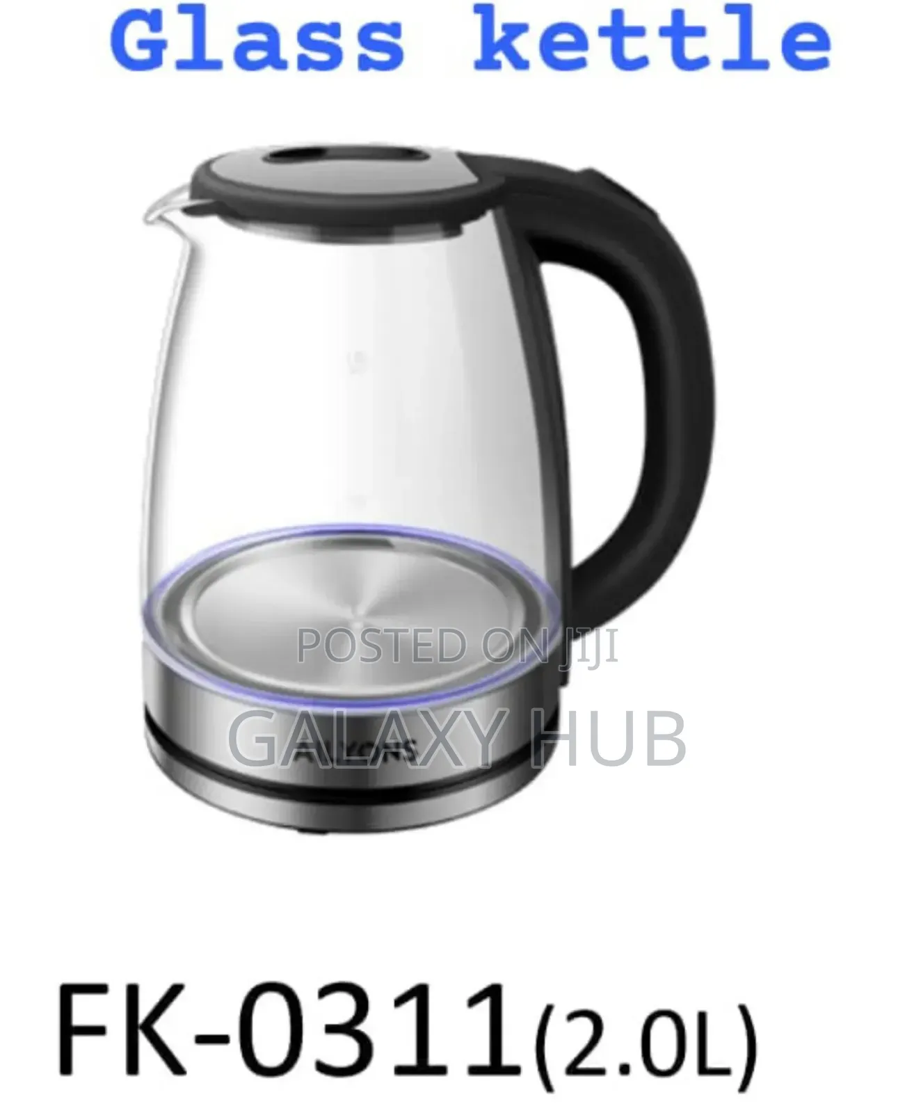 Ailyons Glass Kettle 2.0litres