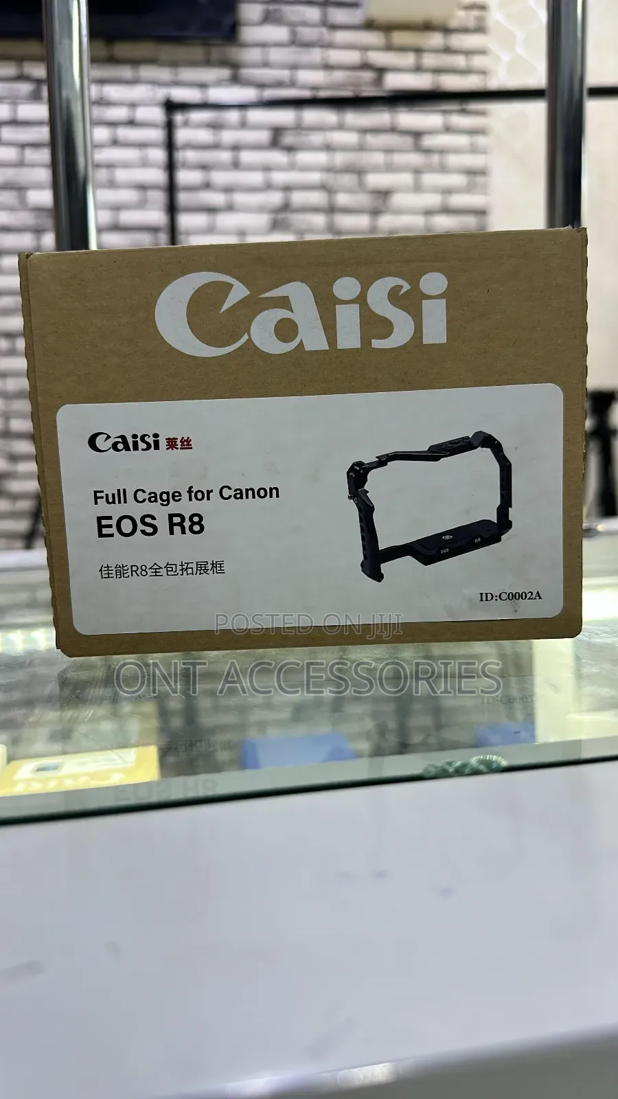 Caisi Camera Cage for Eos R8 With Top Handle