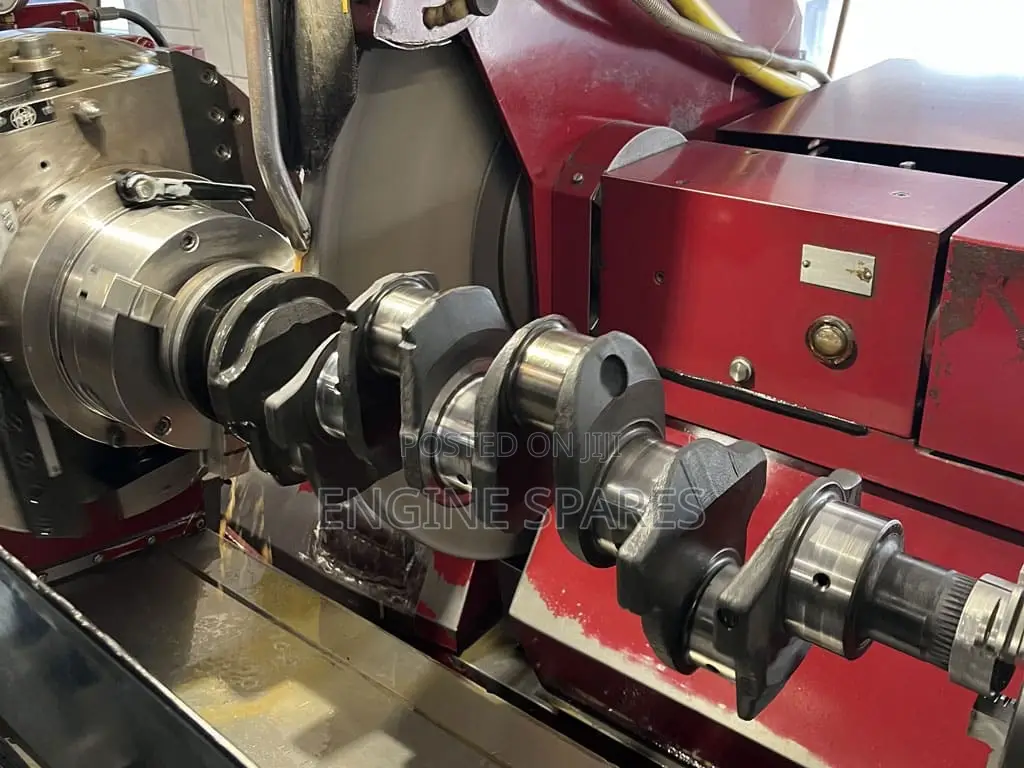 Grinding and Polishing Crankshaft