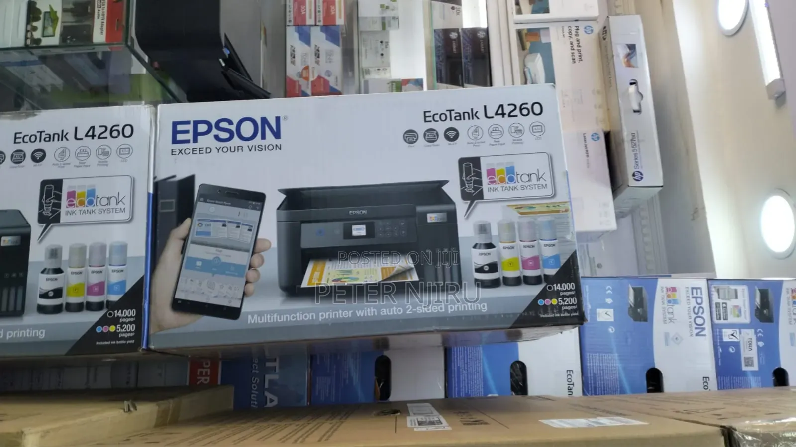 Epson Ecotank L4260 A4 Wi-Fi Duplex All-in-One Ink Tank Printer