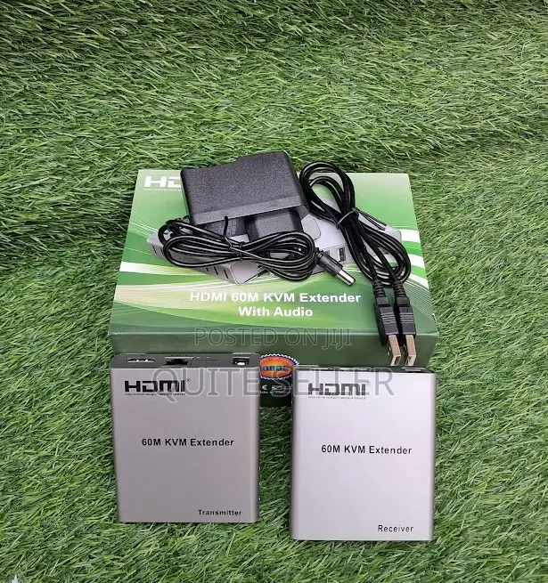 Usb Hdmi 60m KVM Extender With Audio - Usb Keyboard Mouse Support