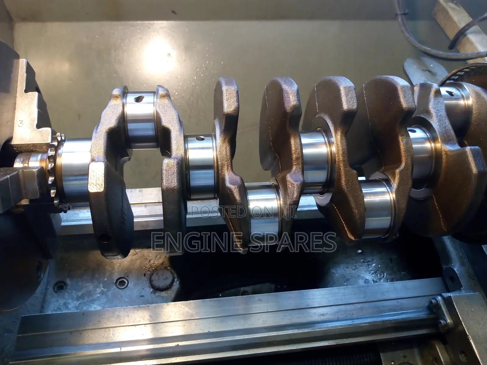 Grinding and Polishing Crankshaft