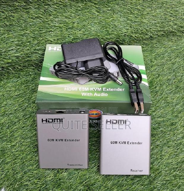 Hdmi KVM Extender 60m Extender Over Cat 5e|6 With Single Cat Cable