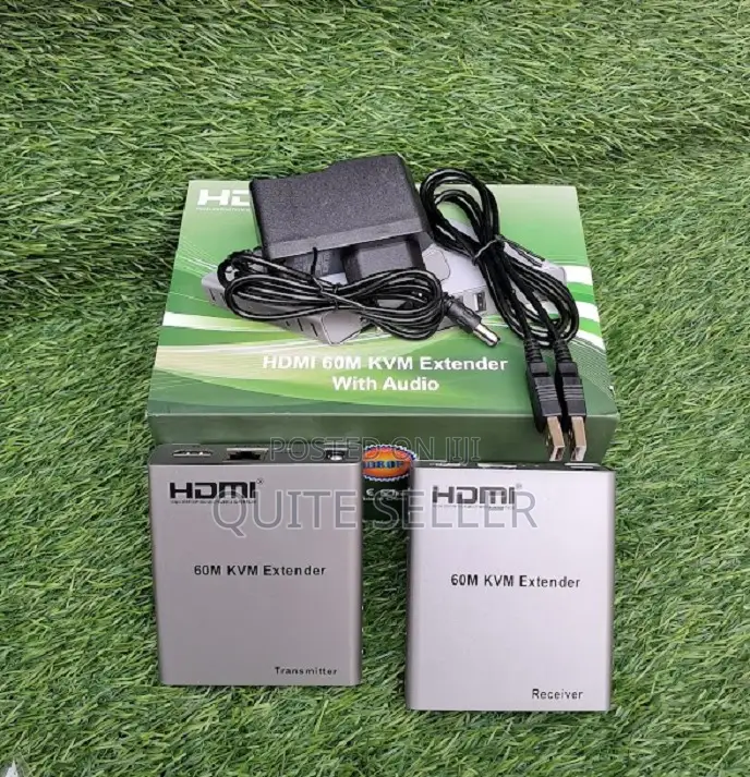 Hdmi KVM Extender 60m Extender Over Cat 5e|6 With Single Cat Cable