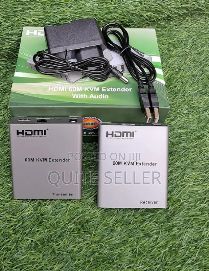 Hdmi KVM Extender 60m Extender Over Cat 5e|6 With Single Cat Cable