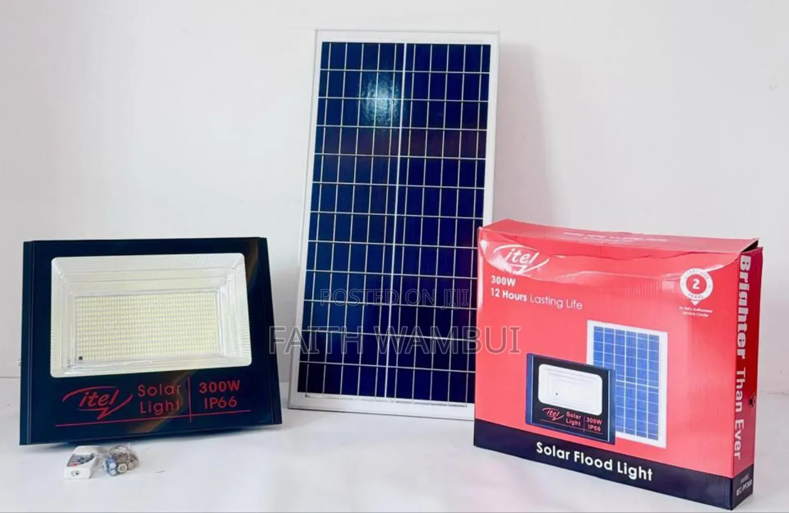 Quality Itel300 Watts Solar Floodlight/Solar Floodlight 300 Watts