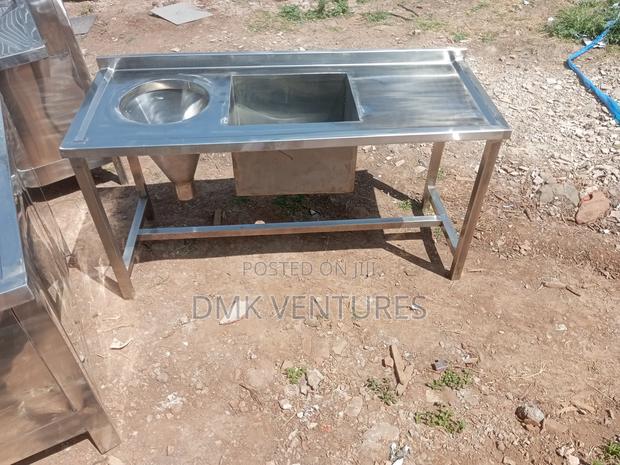 Alpha Stainless Sluice Sink - main view