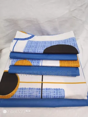 Cotton Fitted Bedsheets Size 6*7