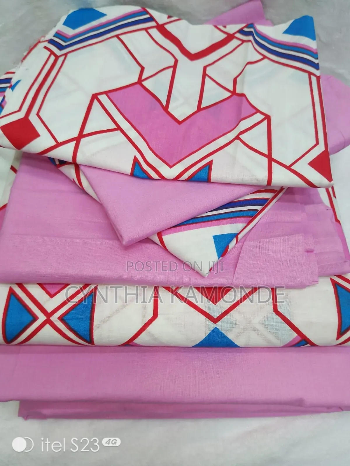 Cotton Fitted Bedsheets Size 6*7