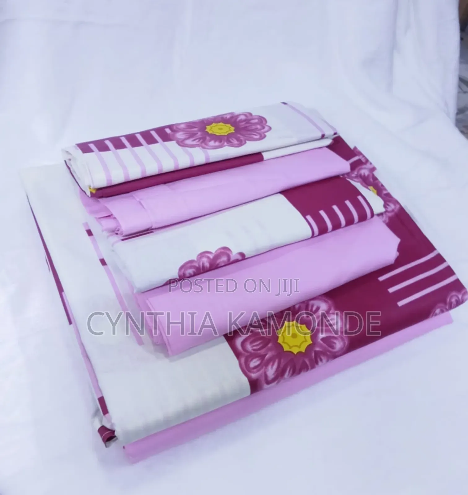 Cotton Fitted Bedsheets Size 6*7