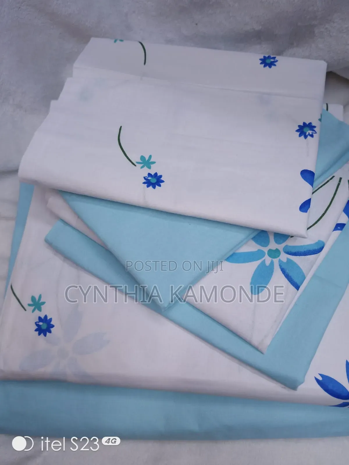 Cotton Fitted Bedsheets Size 6*7