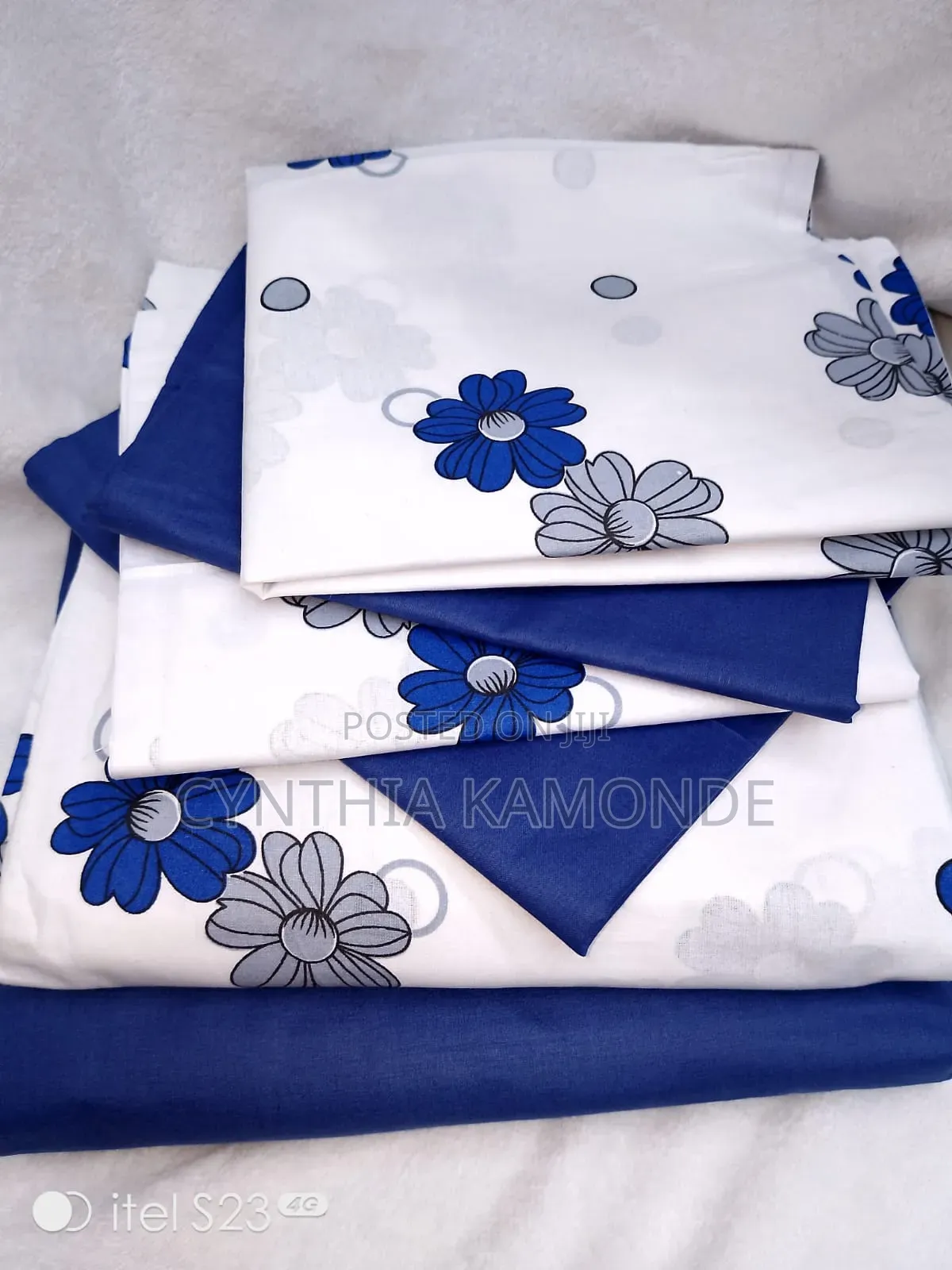 Cotton Fitted Bedsheets Size 6*7