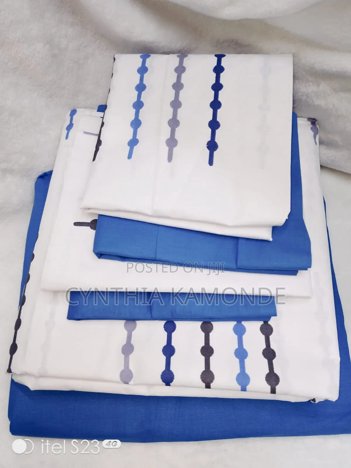 Cotton Fitted Bedsheets Size 6*7