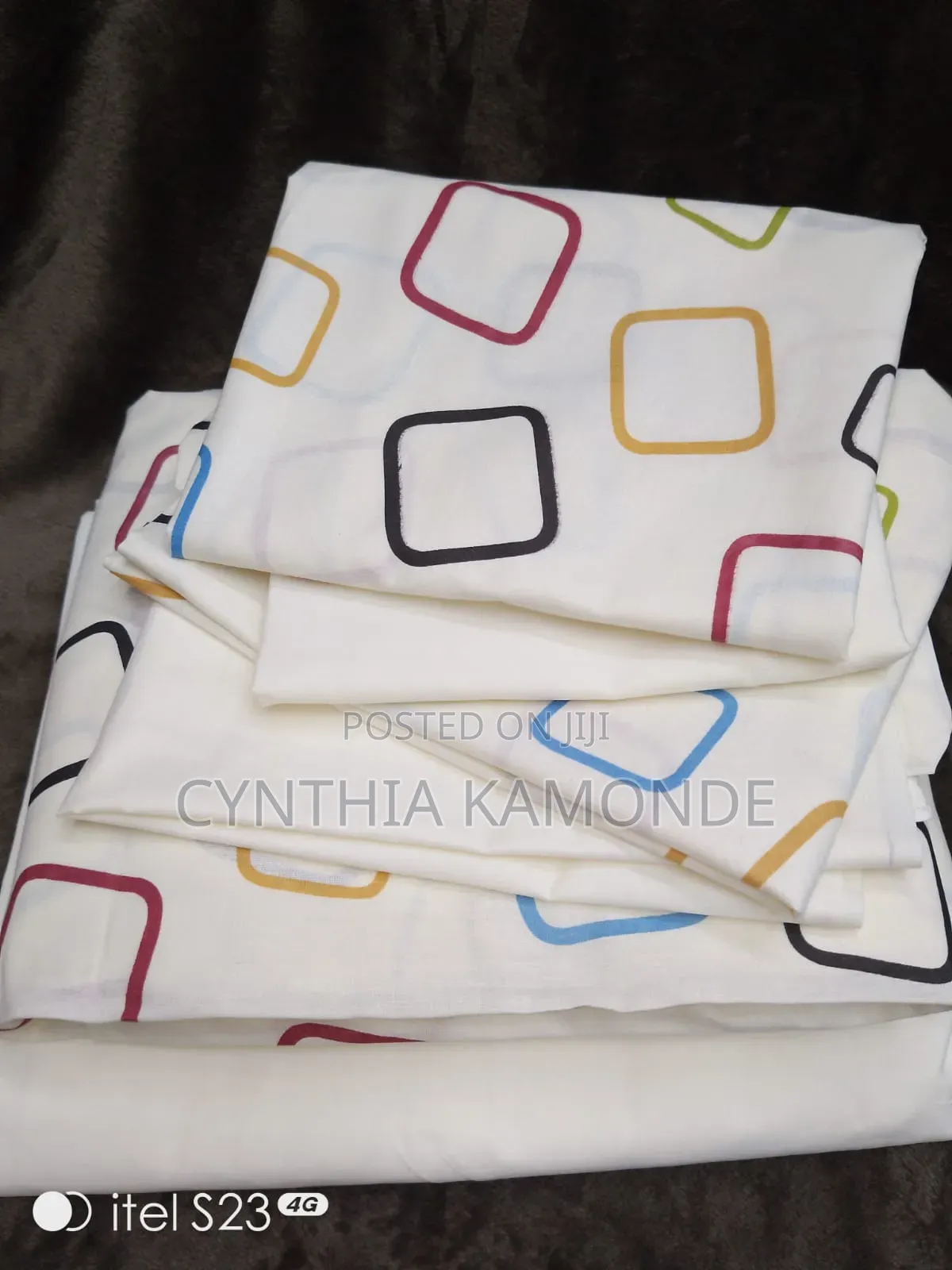 Cotton Fitted Bedsheets Size 6*7