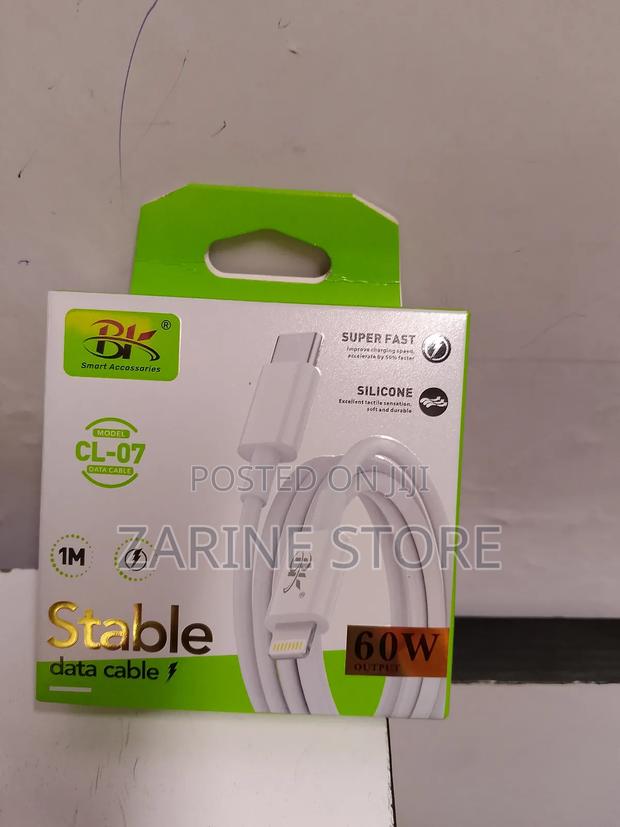 Stable Data Charging Cable Type C to iPhone 60w - thumbnail 2