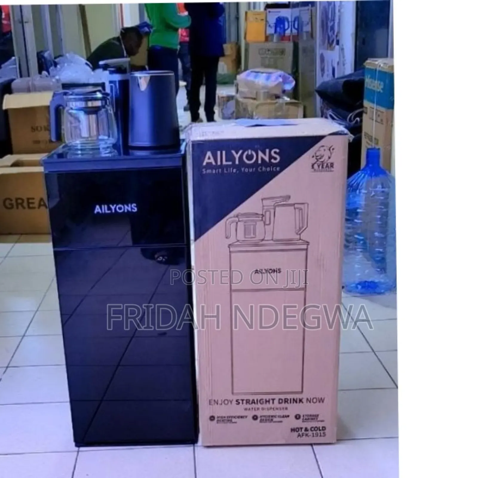 Ailyons Hot and Cold Bottom Load Water Dispenser