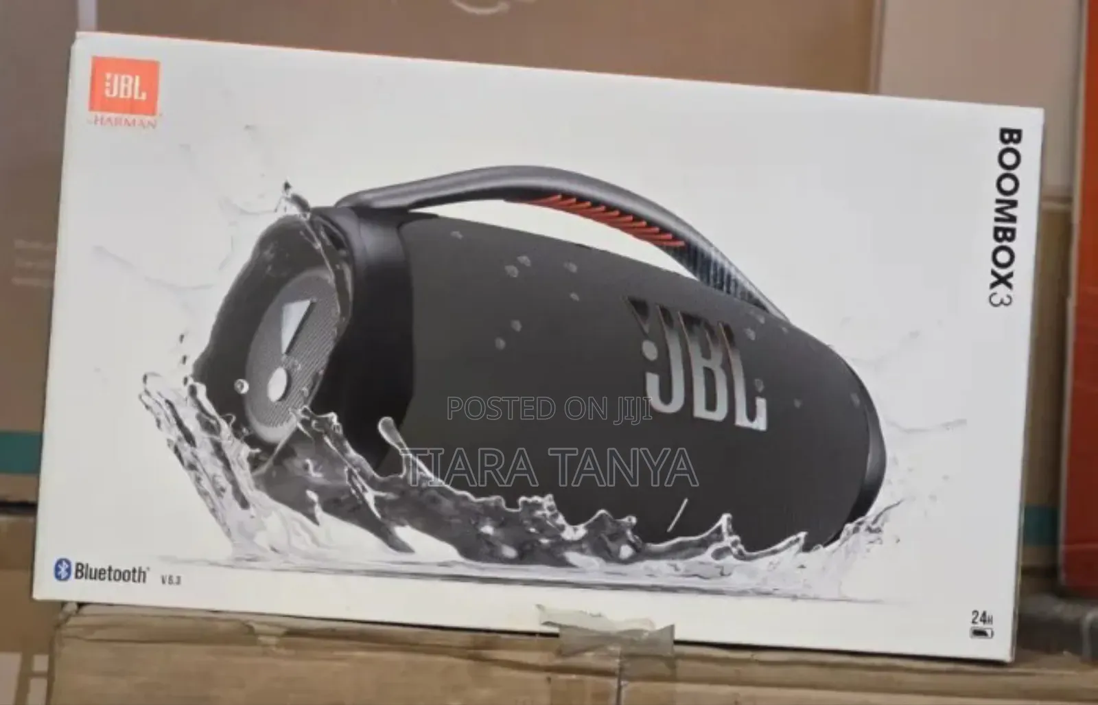 JBL Boombox 3 Portable Speaker With Monstrous Bass