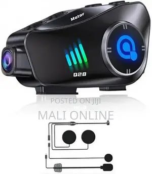 Q28 Motorcycle Helmet Bluetooth Headset With 1080p Hd Camera