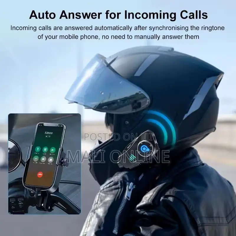 Q28 Motorcycle Helmet Bluetooth Headset With 1080p Hd Camera