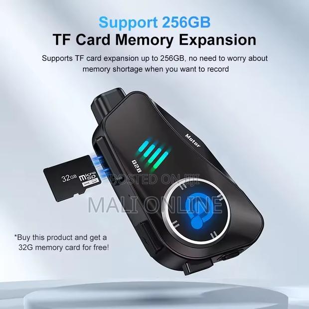 Q28 Motorcycle Helmet Bluetooth Headset With 1080p Hd Camera - thumbnail 5